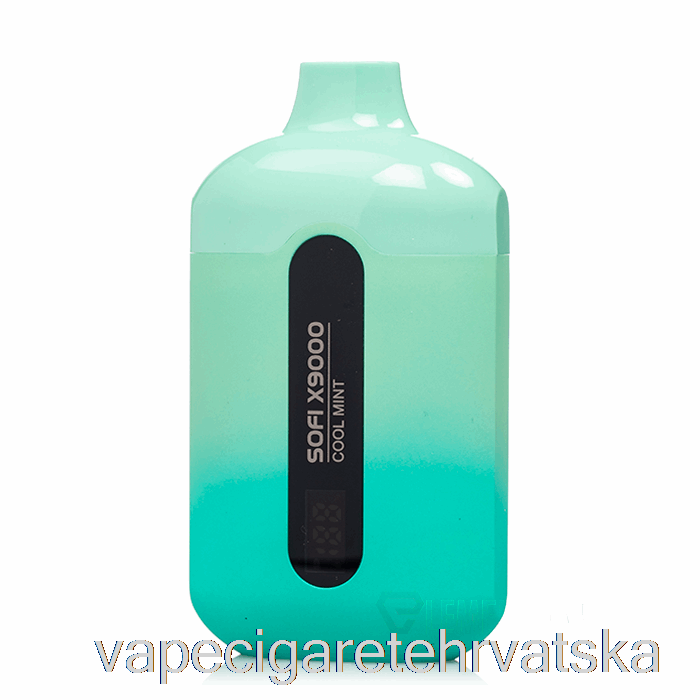 Vape Hrvatska Sofi X9000 0% Zero Nicotine Smart Disposable Cool Mint